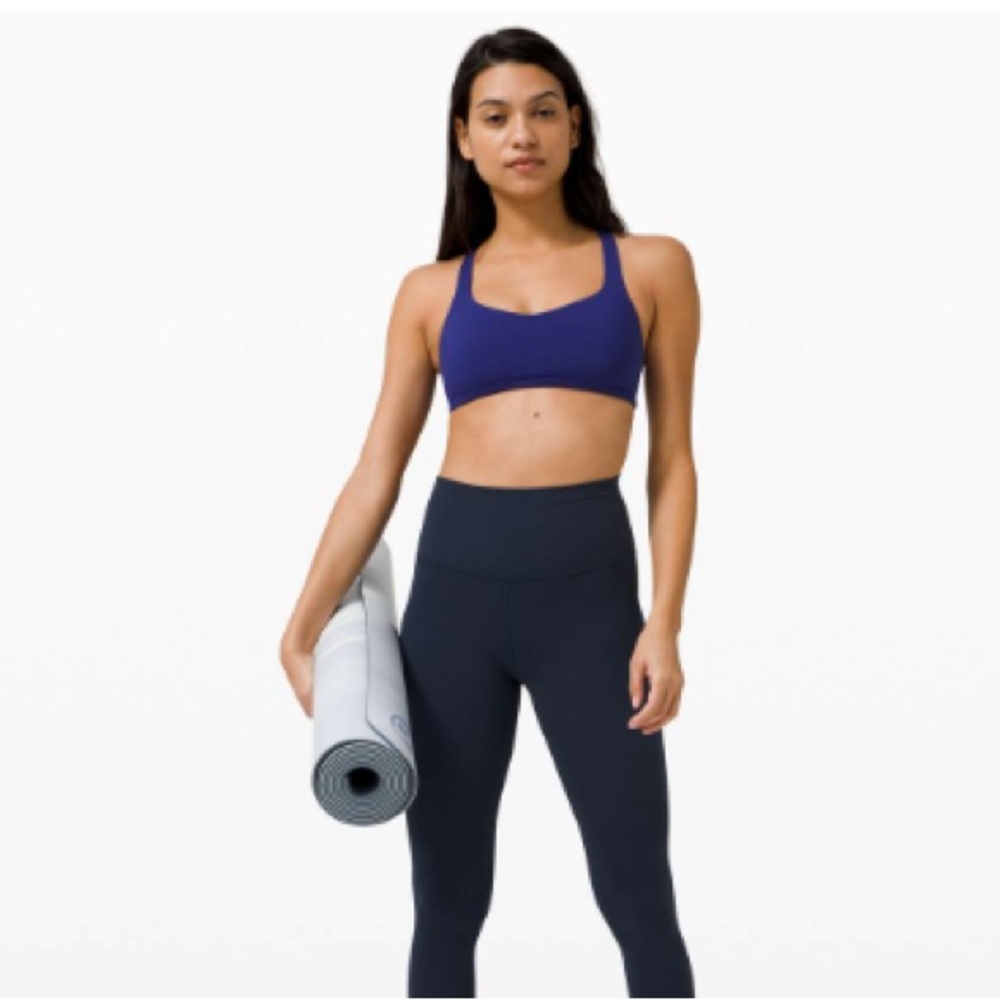 Lululemon Free To Be Bra Wild*Light Support, A/B Cup, Larkspur, Size 10